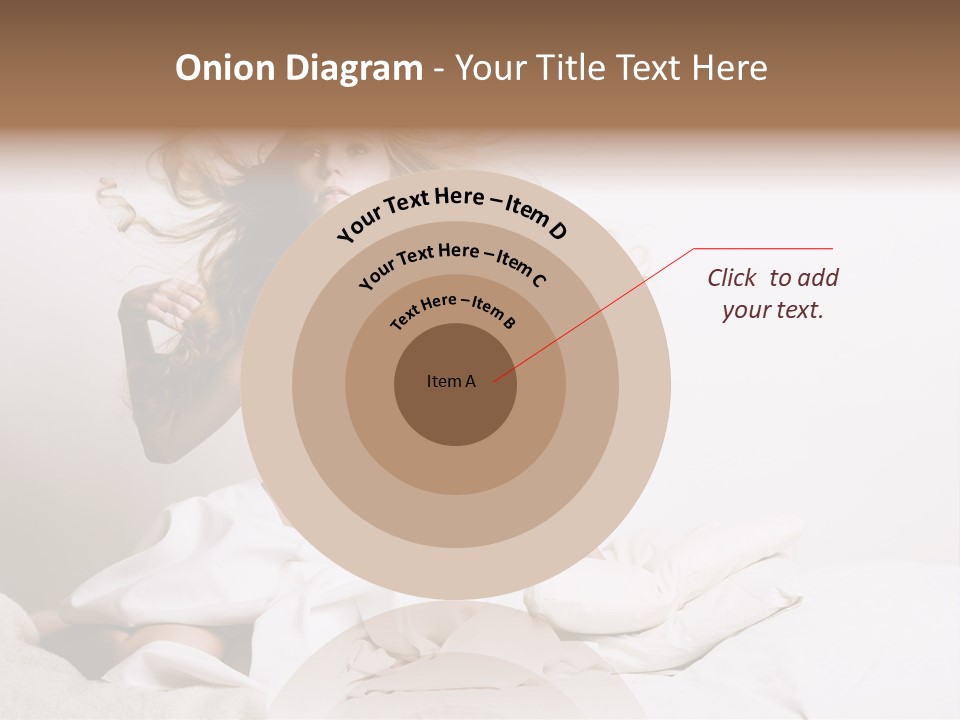 Portrait Girl Home PowerPoint Template