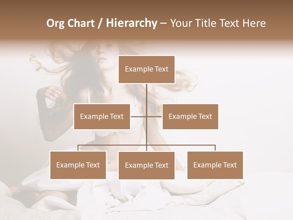 Portrait Girl Home PowerPoint Template