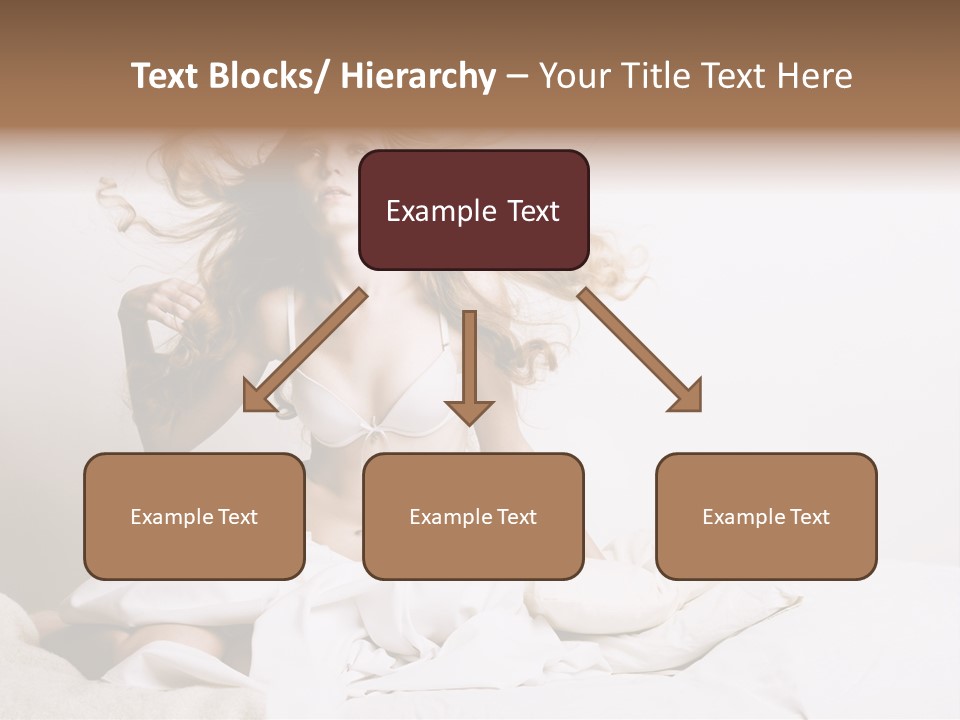 Portrait Girl Home PowerPoint Template