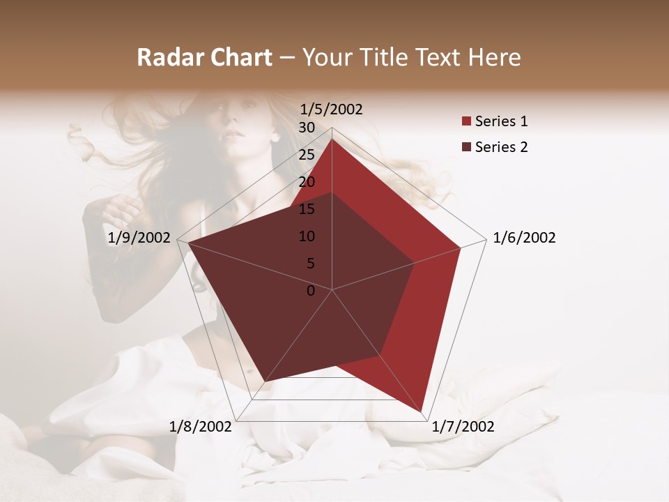 Portrait Girl Home PowerPoint Template