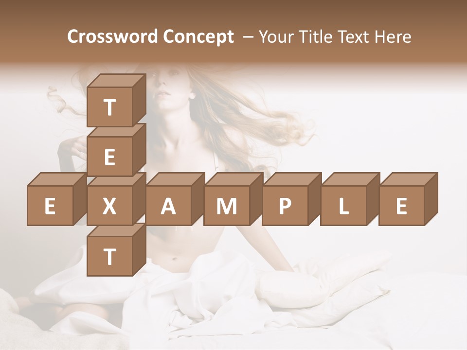 Portrait Girl Home PowerPoint Template