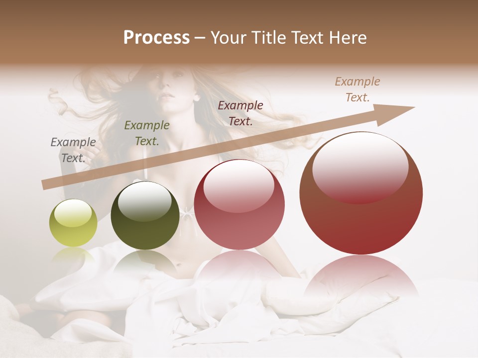 Portrait Girl Home PowerPoint Template