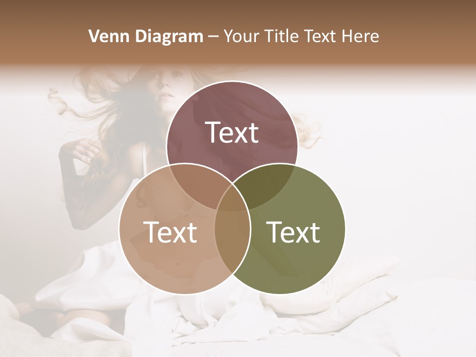 Portrait Girl Home PowerPoint Template