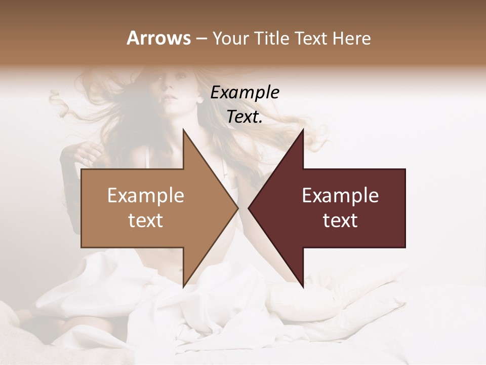 Portrait Girl Home PowerPoint Template