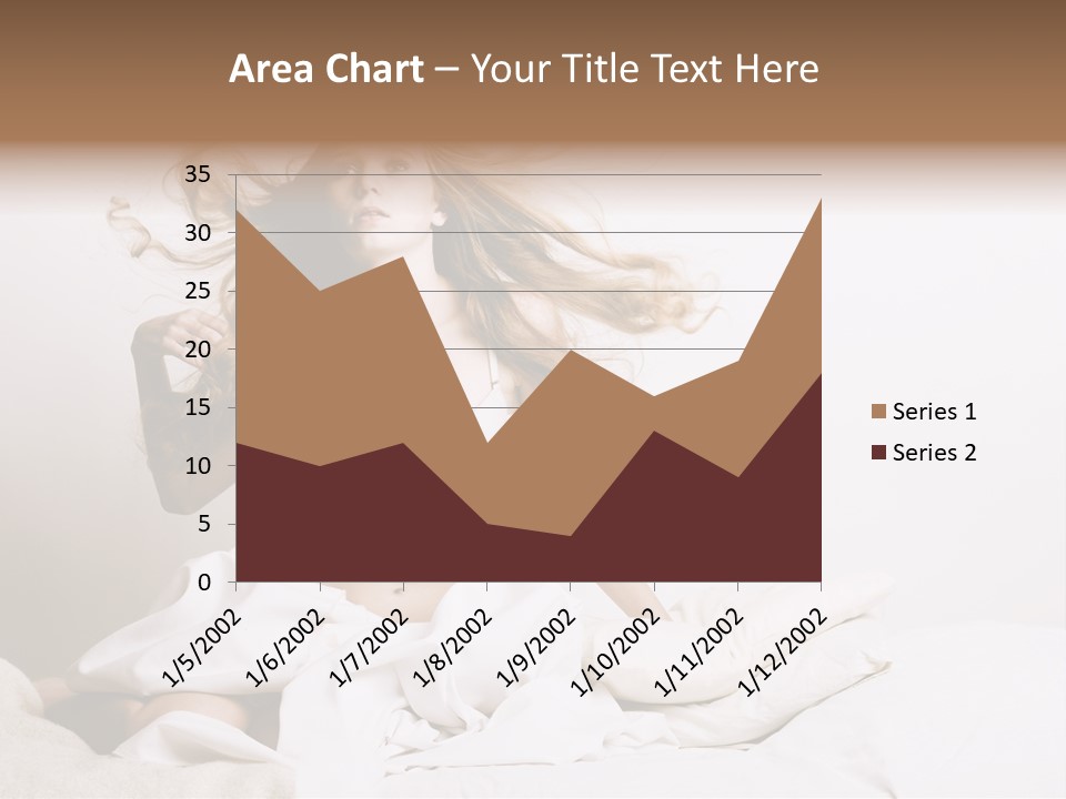 Portrait Girl Home PowerPoint Template