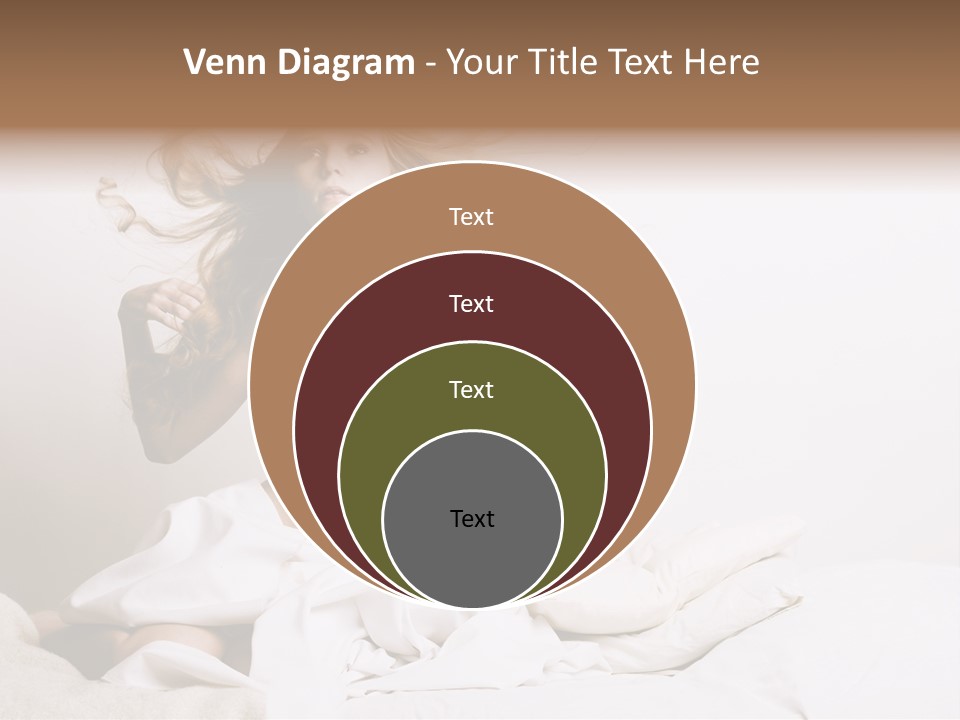 Portrait Girl Home PowerPoint Template