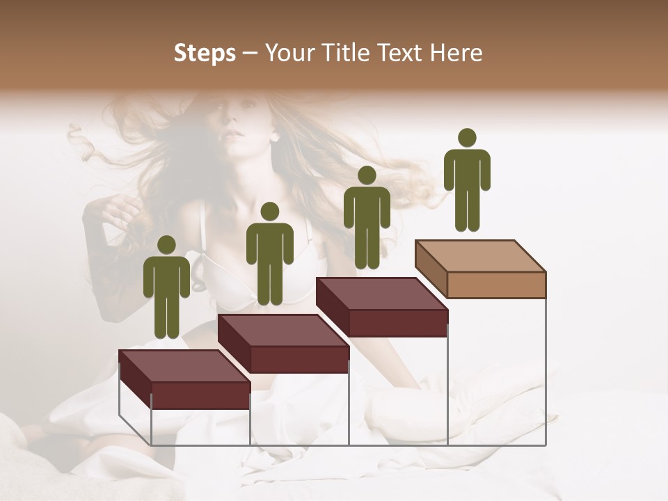 Portrait Girl Home PowerPoint Template