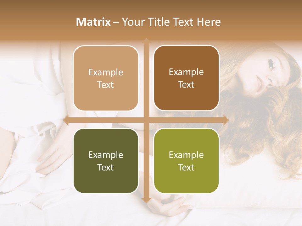 Sheet Blanket Female PowerPoint Template