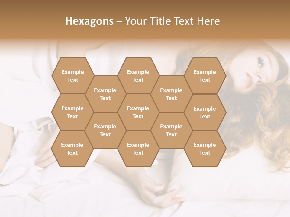 Sheet Blanket Female PowerPoint Template