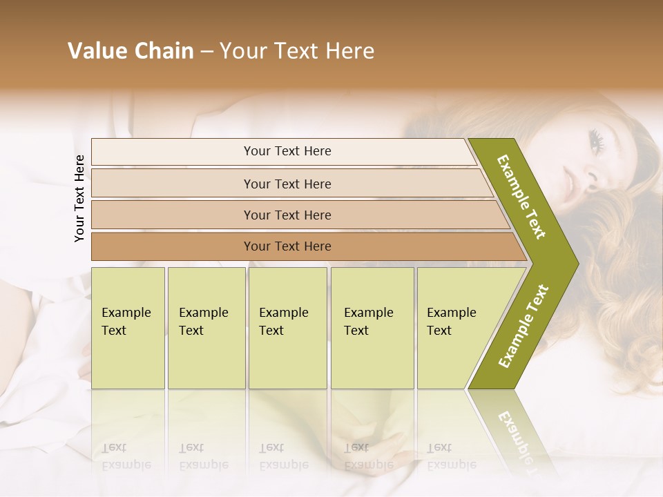 Sheet Blanket Female PowerPoint Template