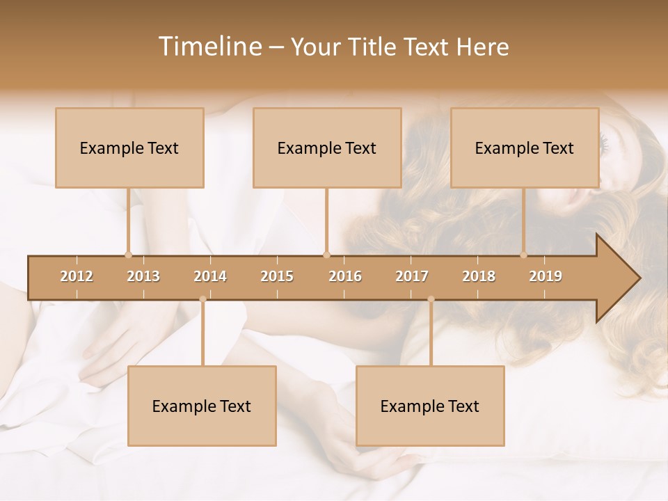 Sheet Blanket Female PowerPoint Template