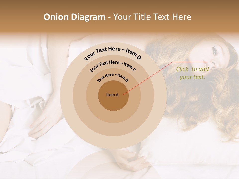 Sheet Blanket Female PowerPoint Template