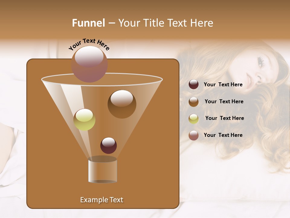 Sheet Blanket Female PowerPoint Template