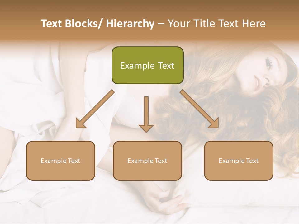 Sheet Blanket Female PowerPoint Template