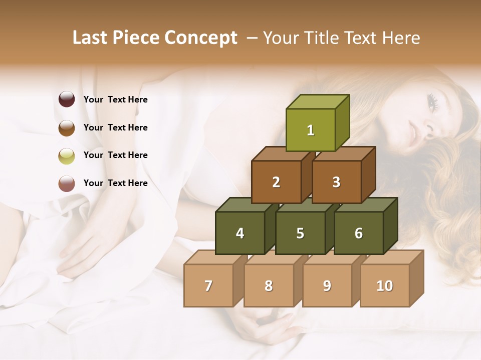 Sheet Blanket Female PowerPoint Template