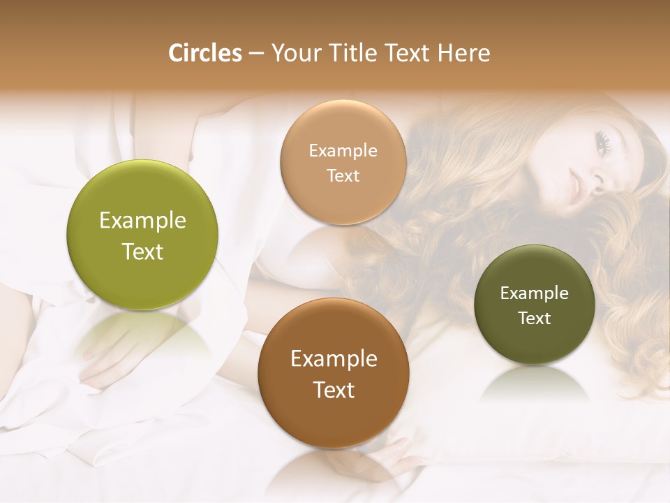 Sheet Blanket Female PowerPoint Template