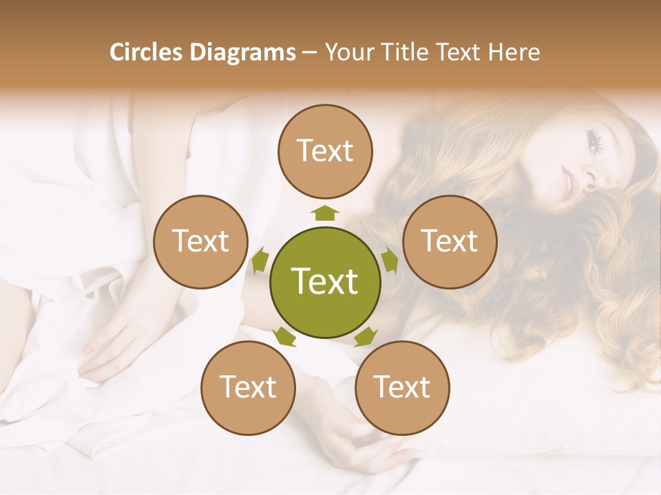 Sheet Blanket Female PowerPoint Template