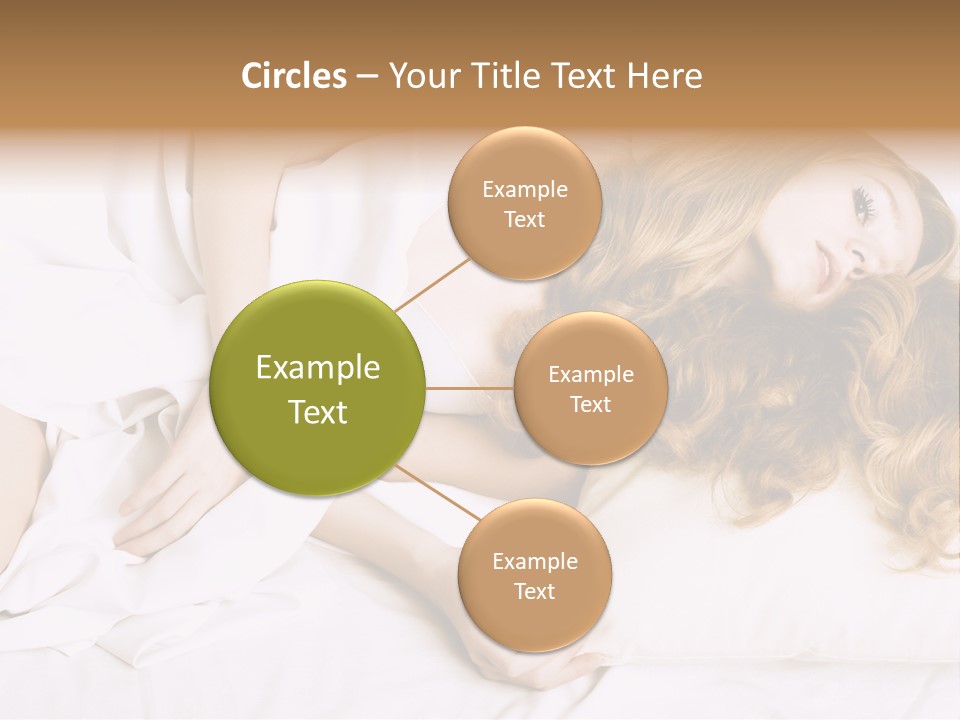 Sheet Blanket Female PowerPoint Template