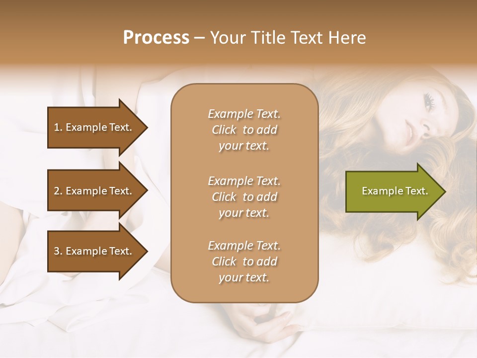 Sheet Blanket Female PowerPoint Template