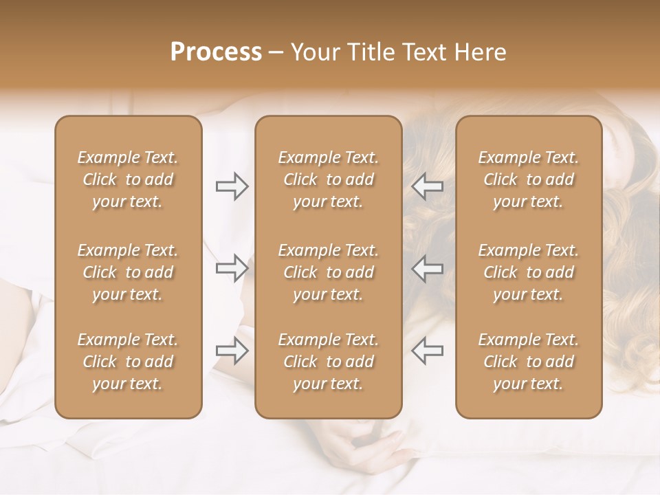 Sheet Blanket Female PowerPoint Template