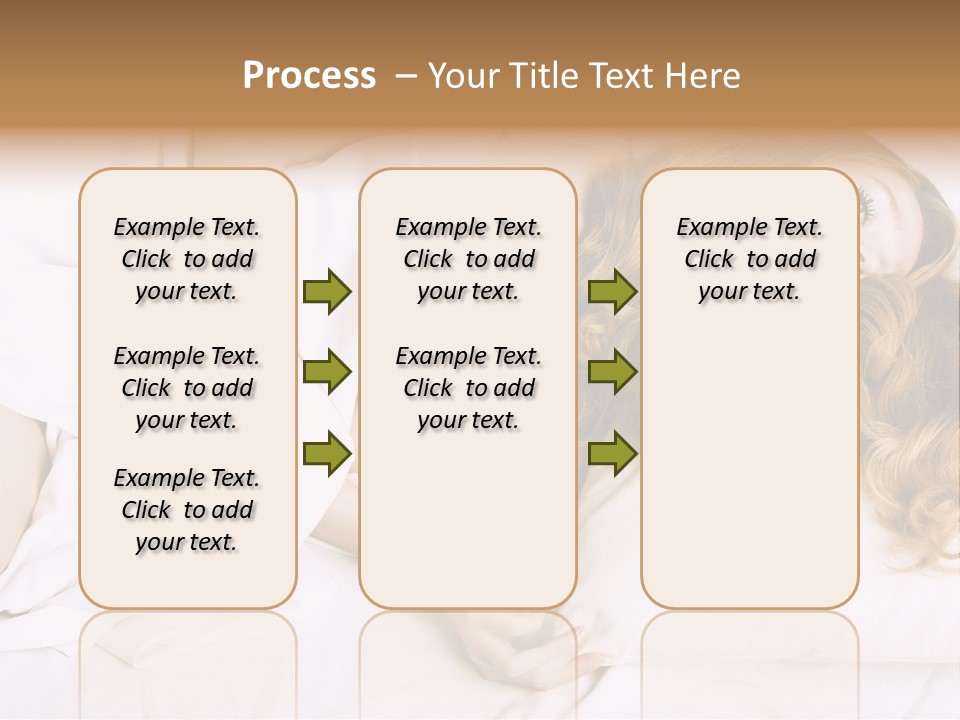 Sheet Blanket Female PowerPoint Template