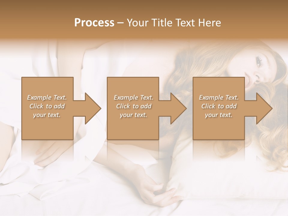 Sheet Blanket Female PowerPoint Template