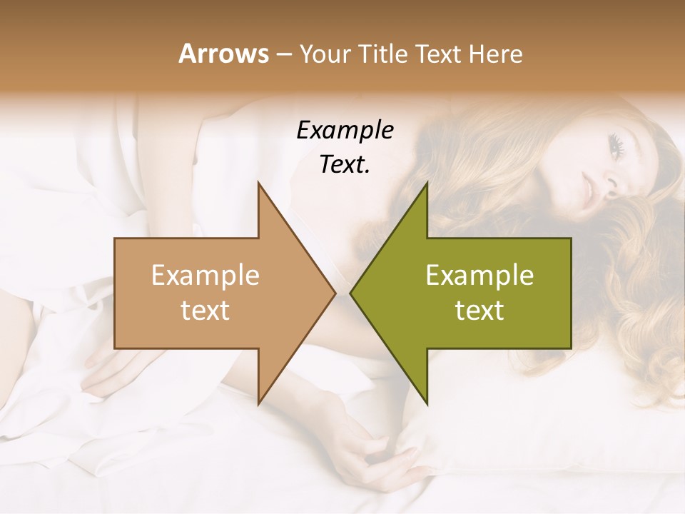 Sheet Blanket Female PowerPoint Template