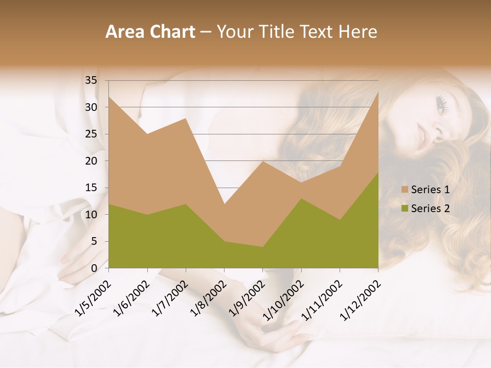 Sheet Blanket Female PowerPoint Template