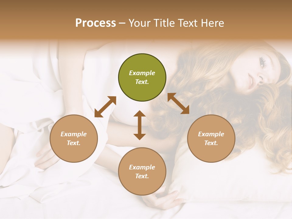 Sheet Blanket Female PowerPoint Template