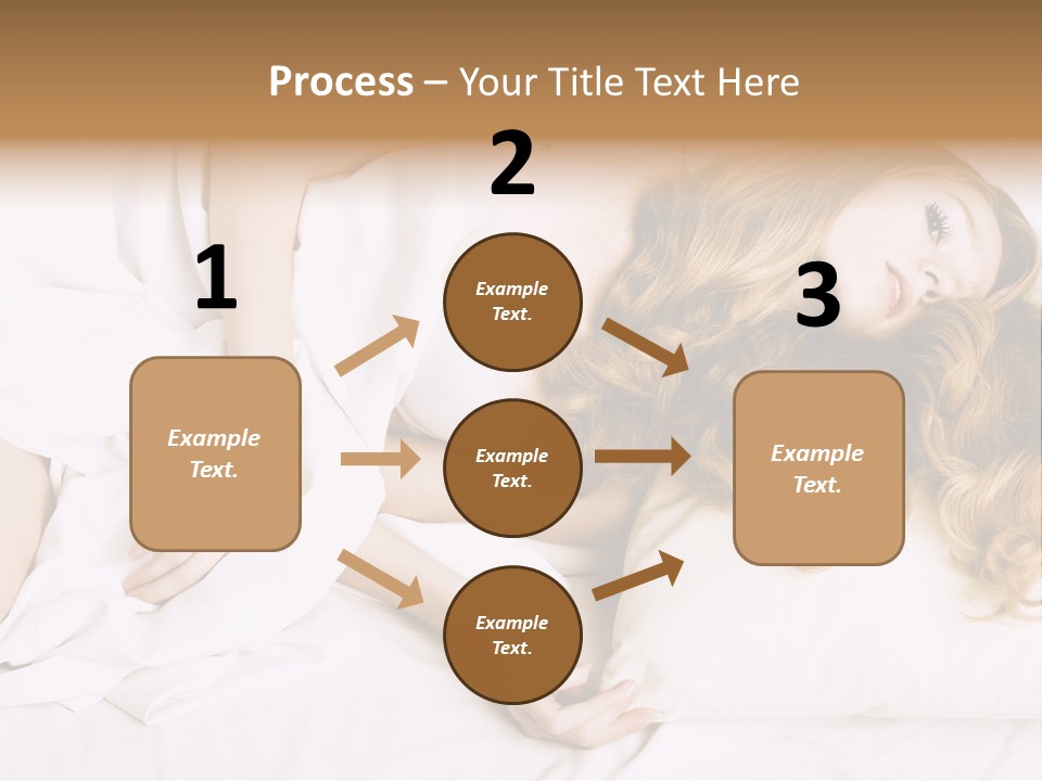 Sheet Blanket Female PowerPoint Template