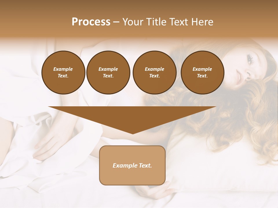 Sheet Blanket Female PowerPoint Template