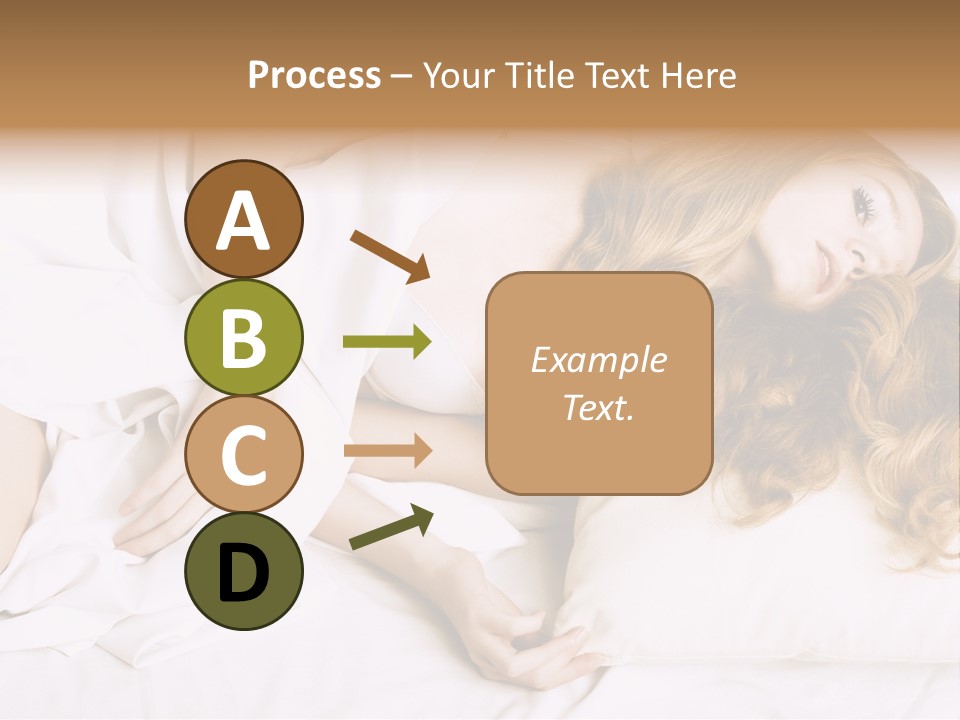 Sheet Blanket Female PowerPoint Template