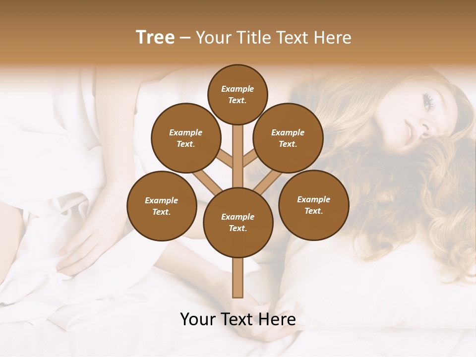 Sheet Blanket Female PowerPoint Template