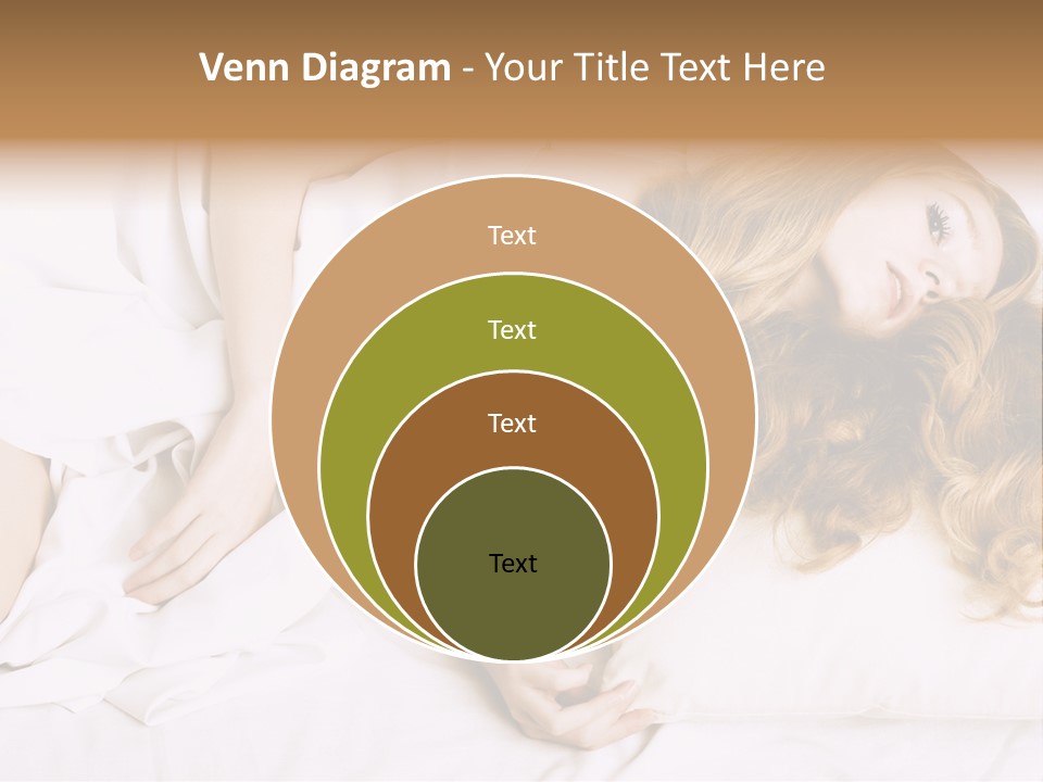 Sheet Blanket Female PowerPoint Template