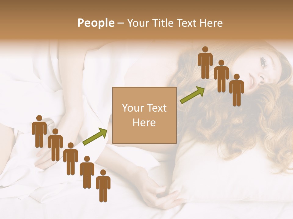 Sheet Blanket Female PowerPoint Template