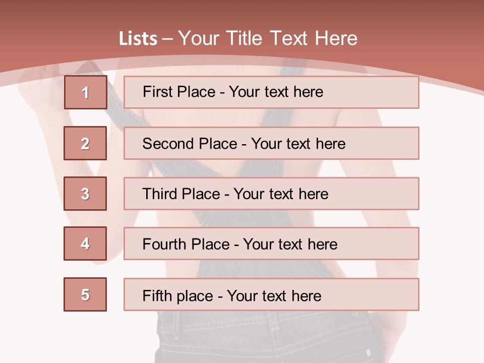 Worker Jeans PowerPoint Template