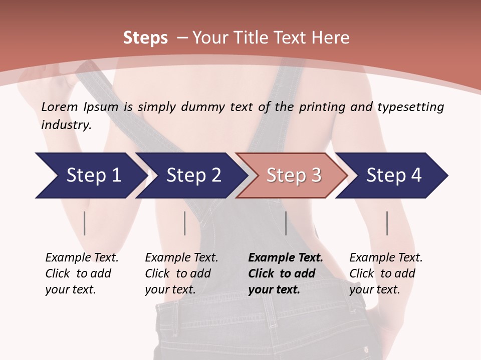 Worker Jeans PowerPoint Template