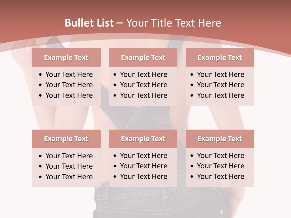 Worker Jeans PowerPoint Template