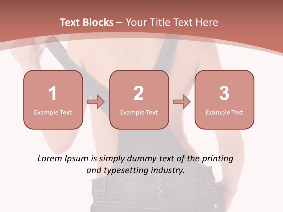 Worker Jeans PowerPoint Template