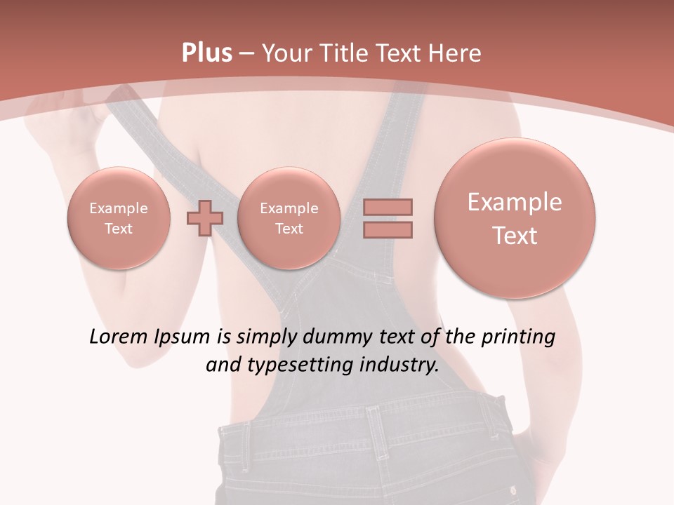 Worker Jeans PowerPoint Template