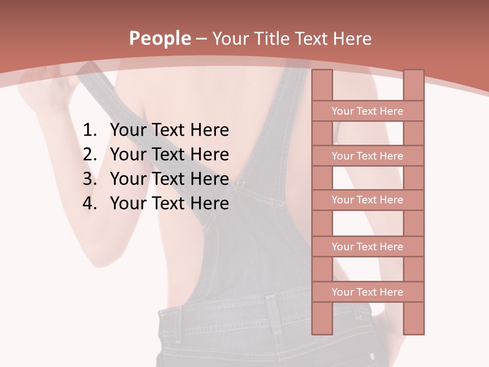 Worker Jeans PowerPoint Template