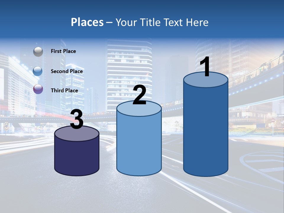 Traffic Night PowerPoint Template