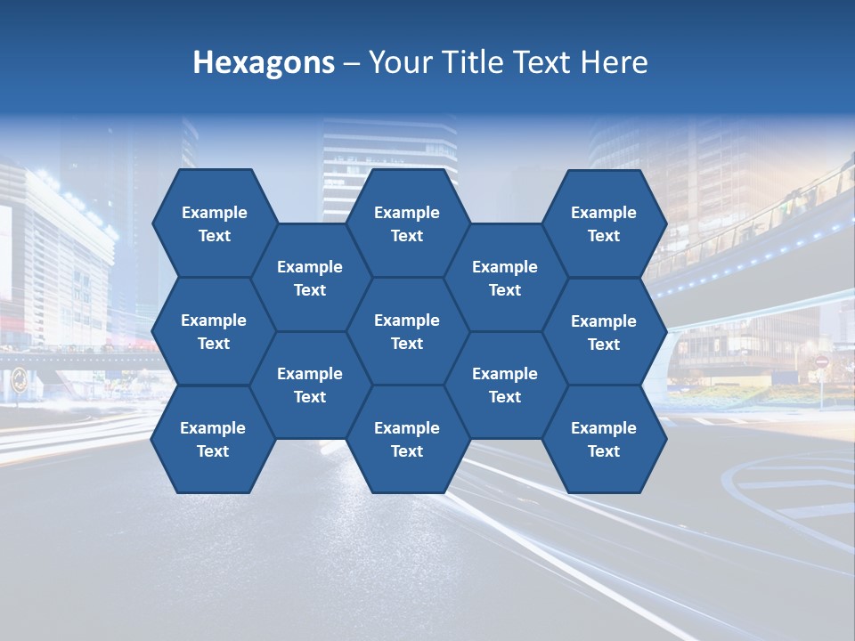 Traffic Night PowerPoint Template