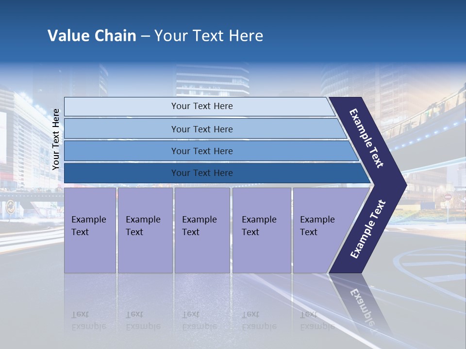 Traffic Night PowerPoint Template