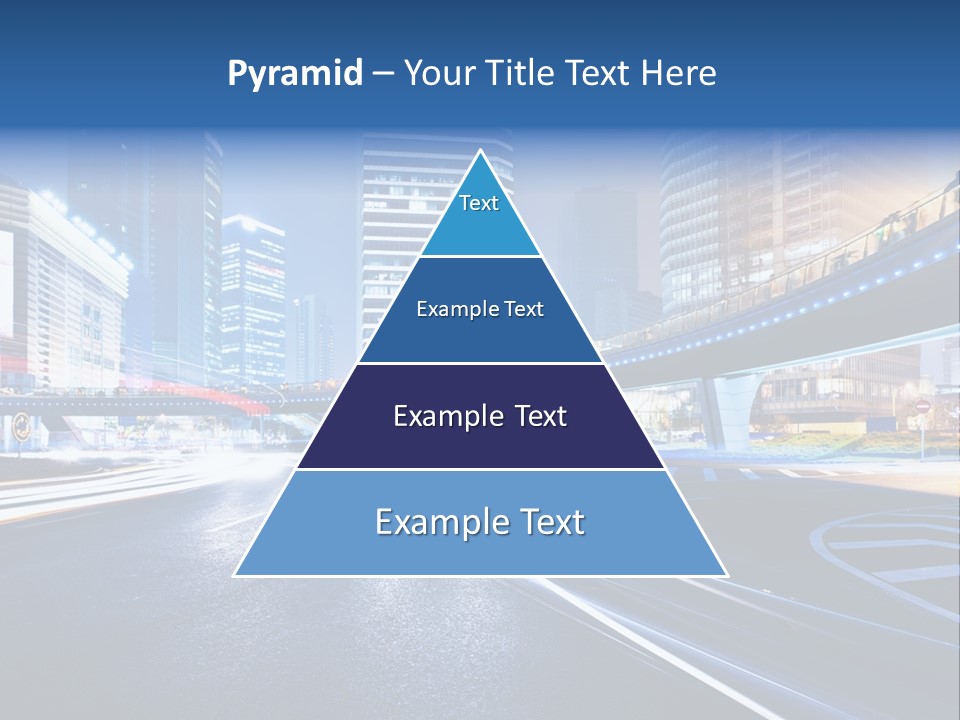 Traffic Night PowerPoint Template