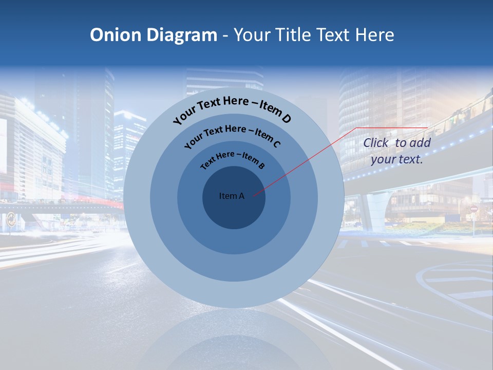 Traffic Night PowerPoint Template