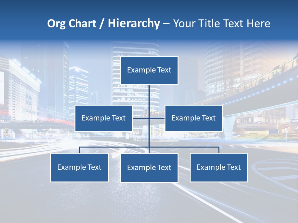 Traffic Night PowerPoint Template