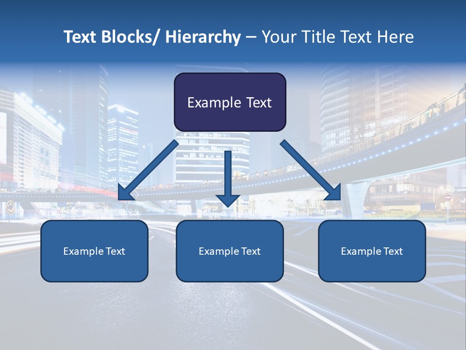 Traffic Night PowerPoint Template