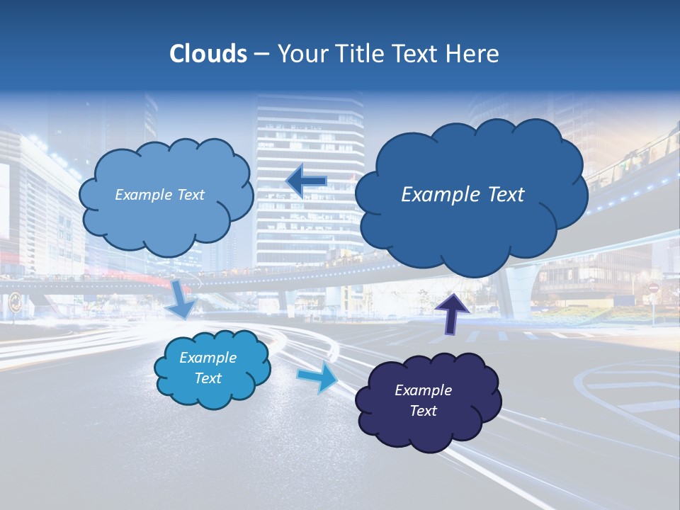 Traffic Night PowerPoint Template
