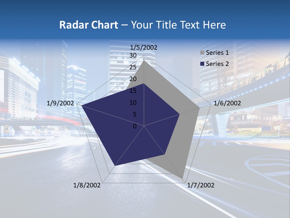 Traffic Night PowerPoint Template